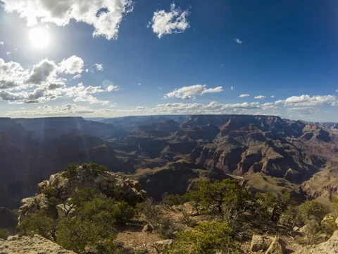 Zuni Point sunset GP5 FULL FRAME 4k Stock Footage 108393683