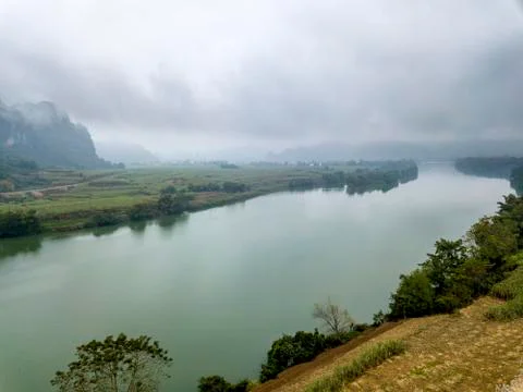 The Zuo river Stock Photos