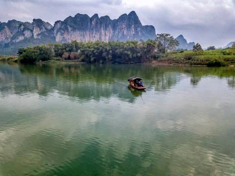 The Zuo river Stock Photos