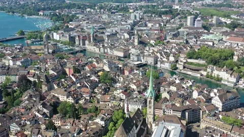 Zurich downtown Stock Footage 143487041