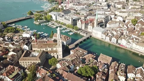 Zurich downtown Stock Footage 143487132