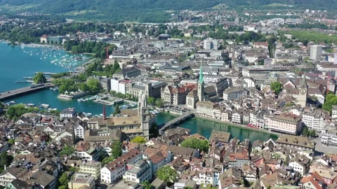Zurich downtown Stock Footage 143487448