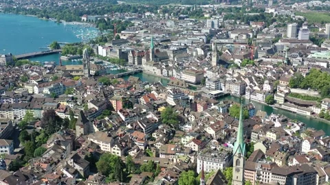 Zurich downtown Stock Footage 143487615