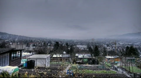Zurich HDR timelapse 3 Video stock 314899