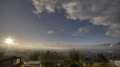 Zurich HDR timelapse 9 Video stock 314877