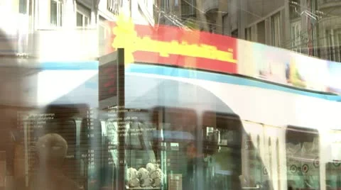 Zurich reflections 動画素材 20670882