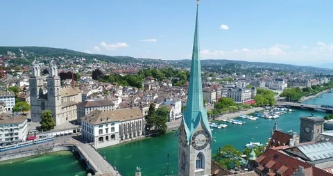 Zurich, Schweiz Stock Footage 98397437