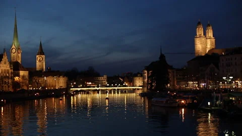 Zurich, Switzerland Stock Footage 130920550