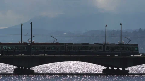 Zurich traffic Stock Footage 35628316