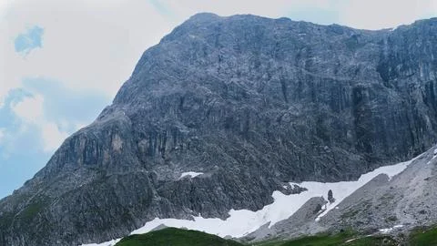 Zurs mountain Stock Photos