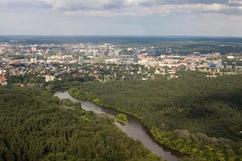 Zverynas microdistrict Stock Photos