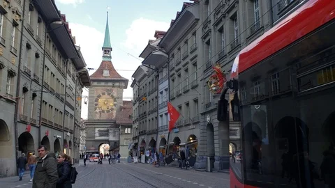 Zytglogge Train Stock Footage 122341327