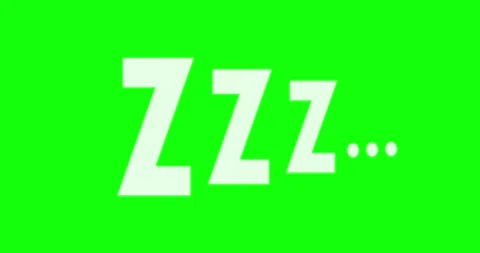 Zzz Cartoon hand drawn comic style. Icon for sleeping mode. Stock Footage 272751610