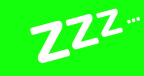 Zzz Cartoon hand drawn comic style. Icon for sleeping mode. Stock Footage 272751613