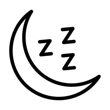 Zzz Vector Icon Design Illustration Stock Illustration