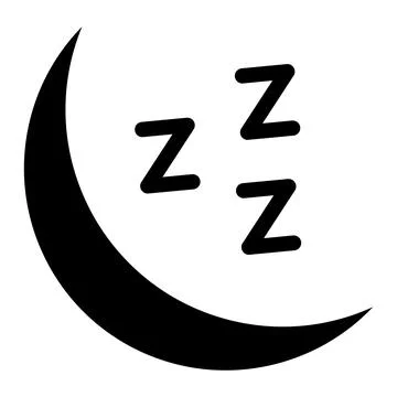 Zzz Vector Icon Design Illustration Stock Illustration